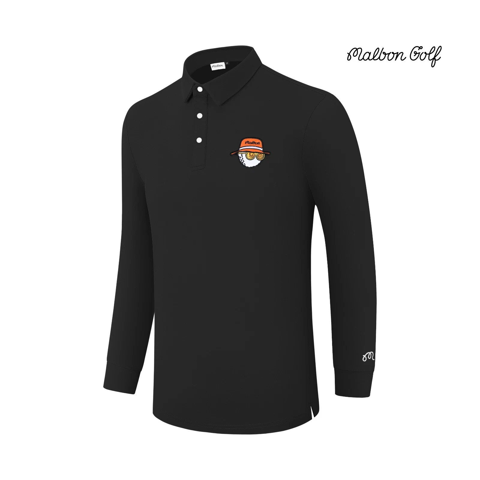 New-MALBON Men's Golf Long Sleeve High-Quality Sports Long Sleeve Activewear- gallery