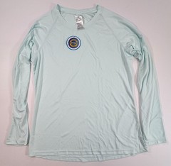 UPF 50+ Sun Protection Shirt Mens Medium Long Sleeve Fishing Performance