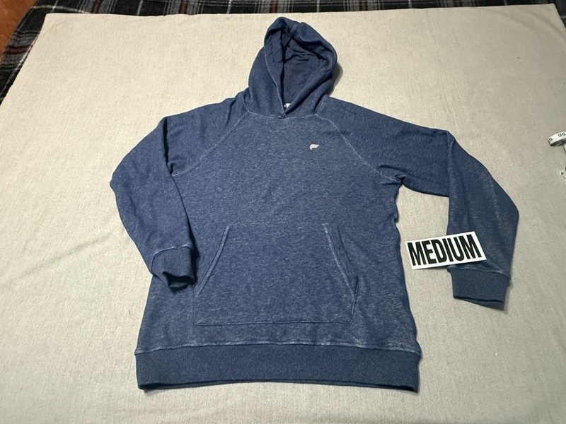 FABLETICS - BLUE - Long Sleeve Pullover Hoodie SIZE M - MEDIUM - FABLETICS gallery