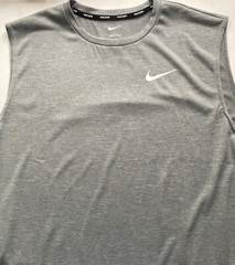 Nike Swim Hydroguard Tank Shirt Dri Fit Mens Size M L XL UPF40 NESSA588 Blue Red