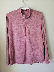 Graham Luxe Porter Golf Pullover Mens 2XL XXL Burgundy Stretch Golfer Shirt