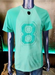 Sinners Attire Jersey Men’s Small Mint Mesh Number 8 Athletic Shirt