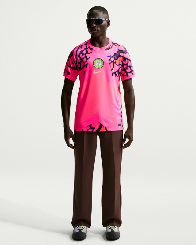 Nike Nigeria 2026 Stadium Goalkeeper Soccer Jersey IB5313-645 US Size gallery