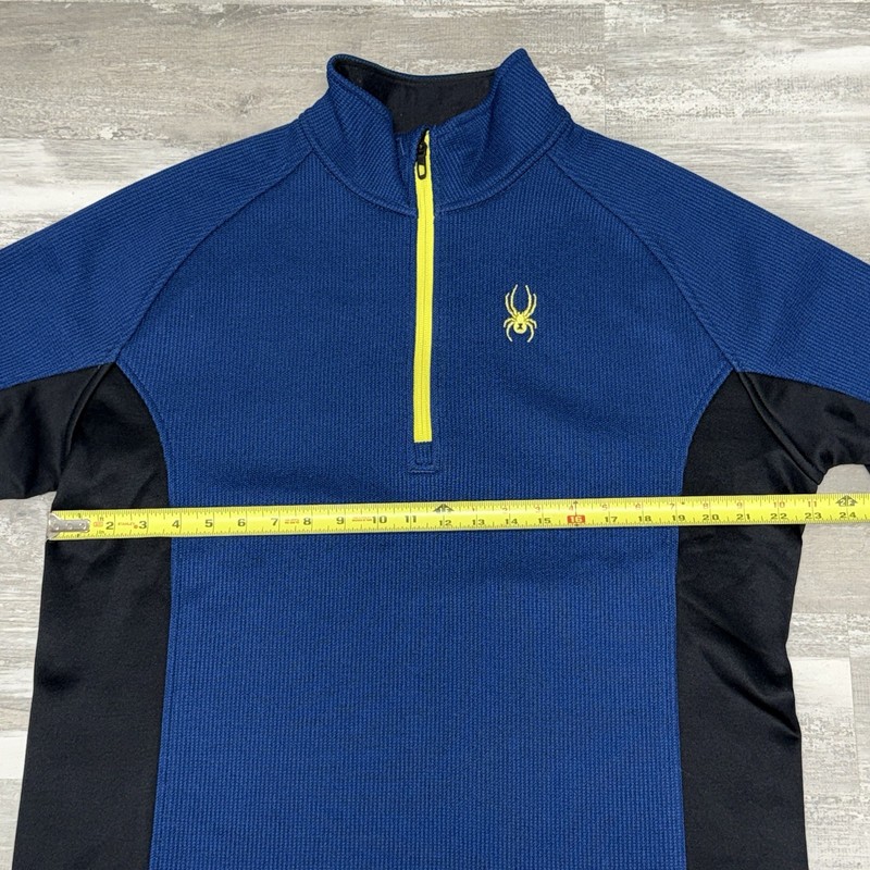 Spyder Outbound 1/2 Zip Jacket Men XL Blue Fleece Knit Active Outdoor Sweatshirt gallery