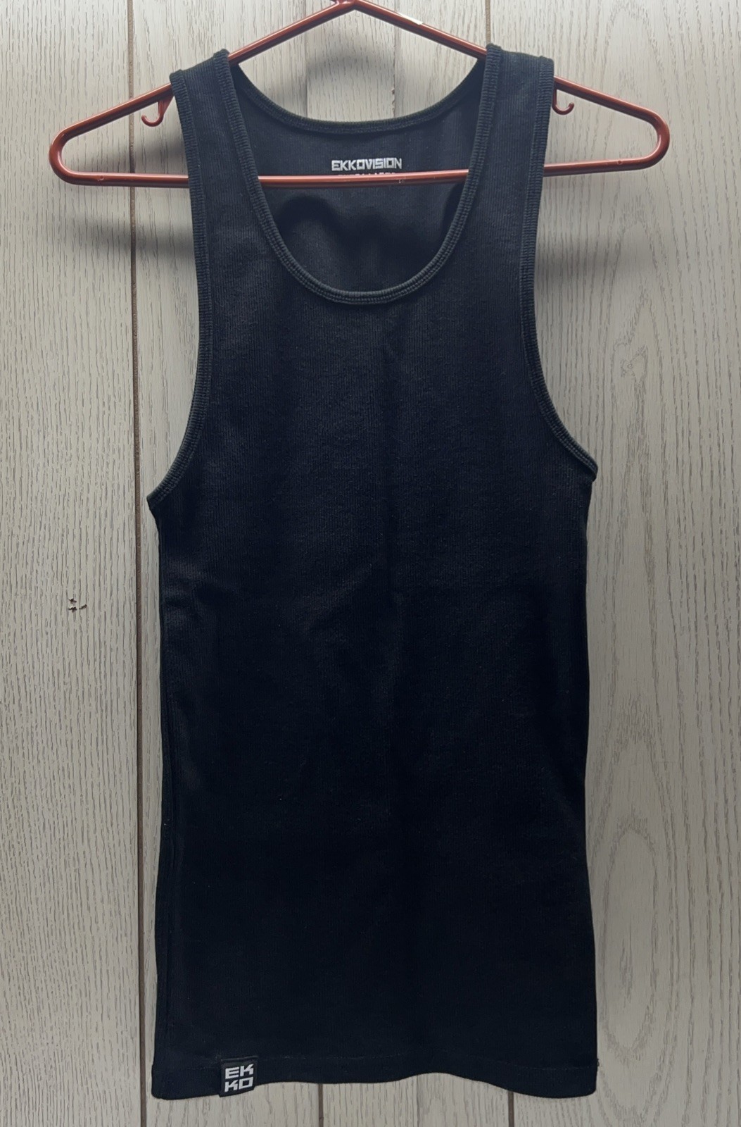 Ekkovision Men’s Tank Top Compression Beater Black Extra Large gallery