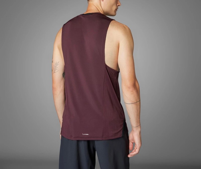 Adidas Men’s Designed For Intensity Tank Top Aurora Ruby Men's M Medium JI8173 gallery