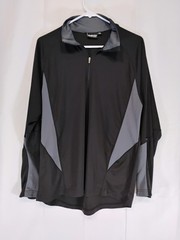 Subaru Black Label Mens M Lightweight 1/4 zip Pullover Embroidered
