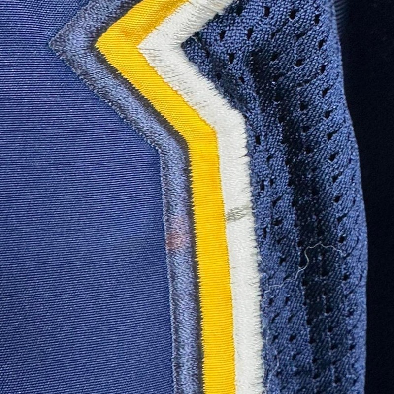 Vintage Pro Player Blue And Maize U Of Michigan Football Jersey Size XL gallery