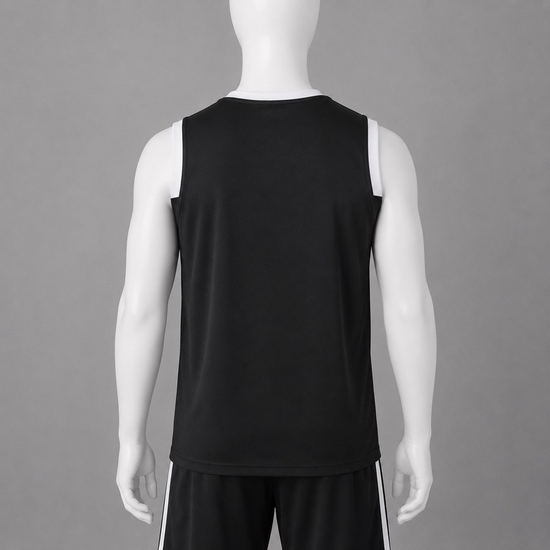 Puma Men's M RTG Sleeveless Mesh Tee Black White dryCELL Training Tank Top NWT gallery