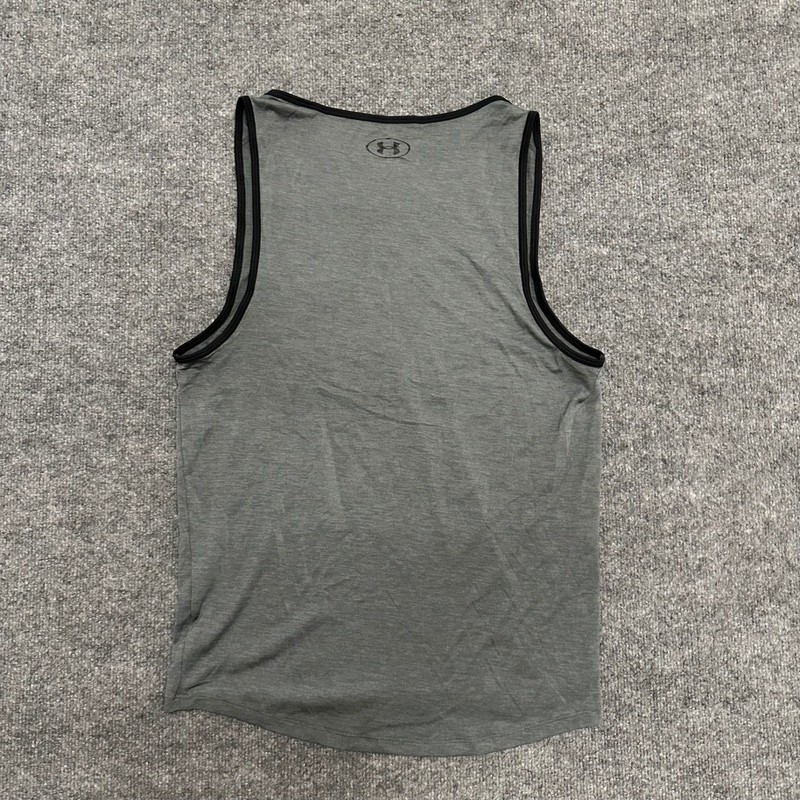Under Armour Tank Mens Size Medium Gray The Tech Tank HeatGear Fitted Athletic gallery