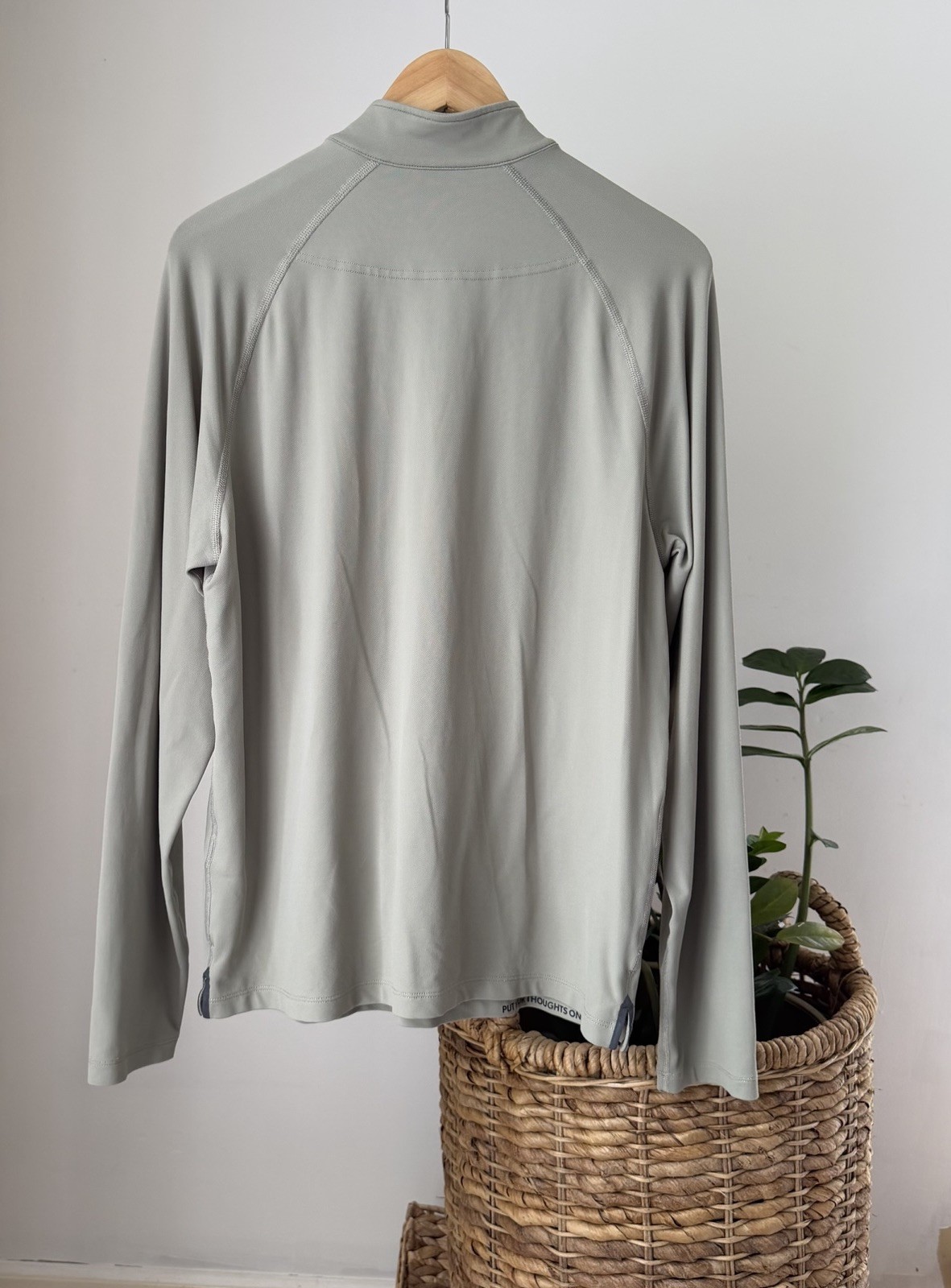 Mens RHONE 1/4 Zip Performance Shirt Golf Pullover Gym Running Athletic Medium M gallery