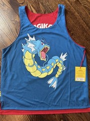 Pokemon x Target Reversible Jersey Gyarados / Magikarp Size Medium Brand New
