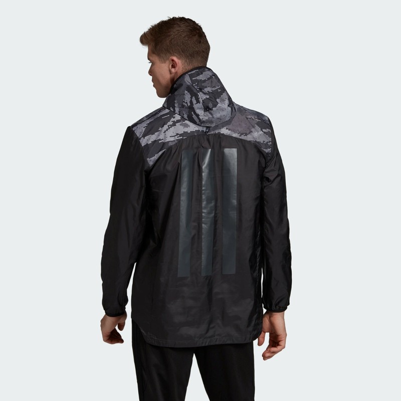 ✔️ adidas Soccer Tango ADV Windbreaker Black Camo Small 🚀 SAME DAY SHIPPING 🚀 gallery