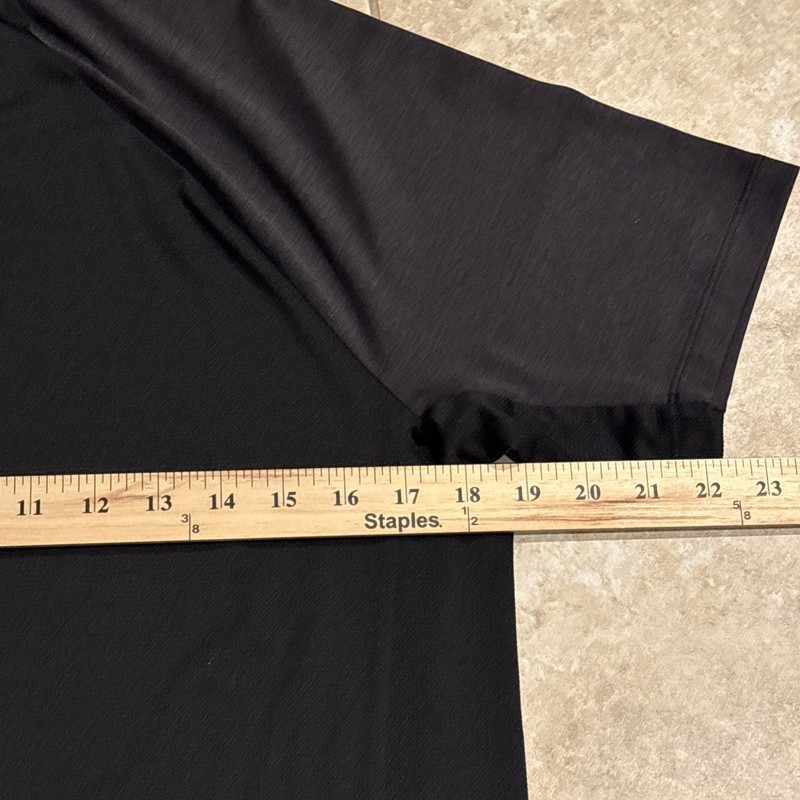 Mens The North Face Flashdry Black Gray Short Sleeve Shirt Size Med Gorpcore gallery