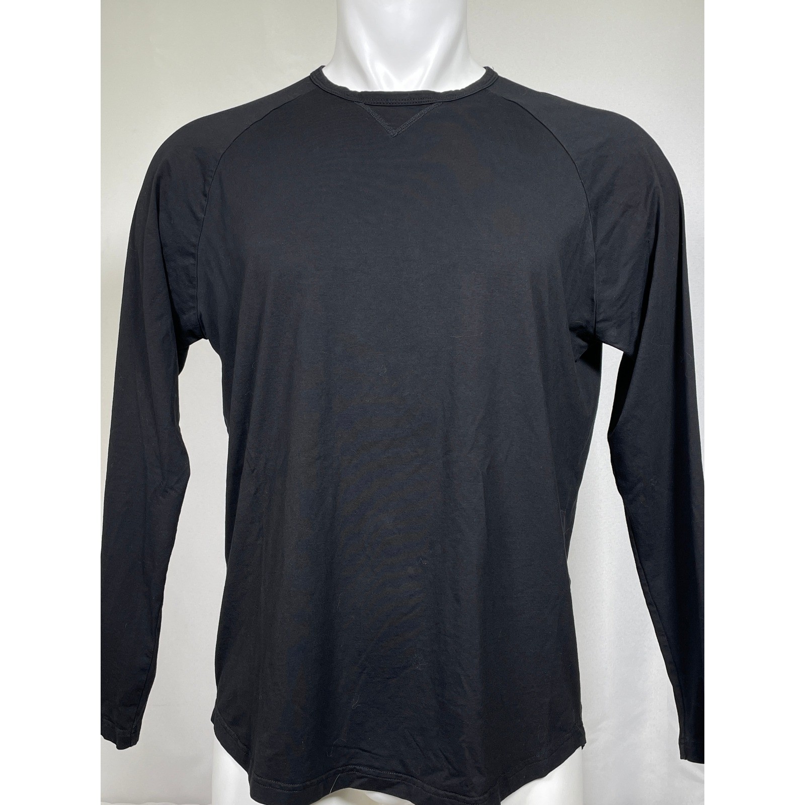 Paragon Black Long Sleeve Activewear Performance T-Shirt Men's LARGE gallery