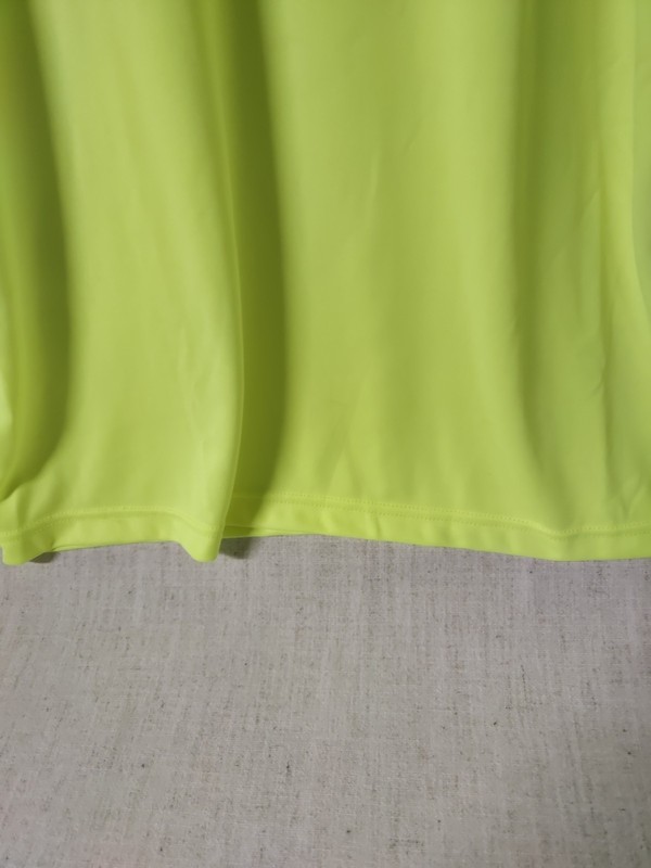 Hanes Cool Dri Size L Hi-Vis Yellow longsleeve gallery