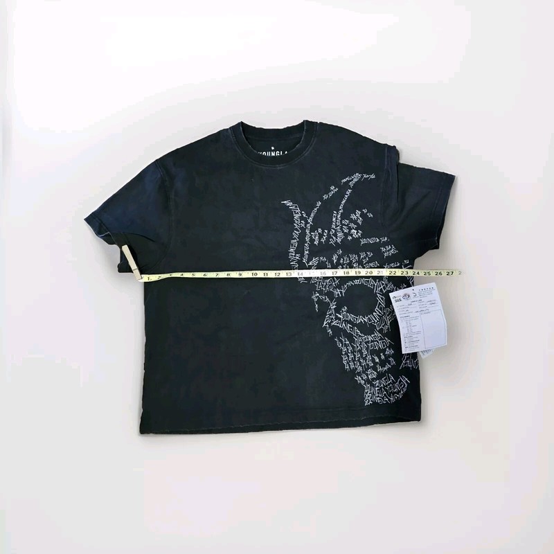 YoungLA SAMPLE Embroidered Skull YLA Wrap Around SZ MED NWST Streetware gallery