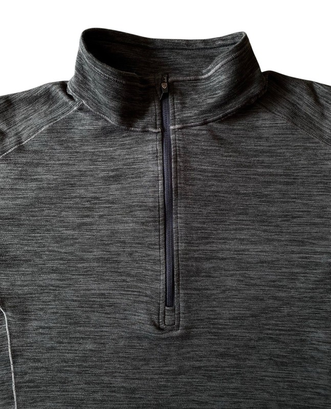 Kuhl Alloy 1/4 Zip Pullover Men’s M Graphite Heather Performance Hiking gallery