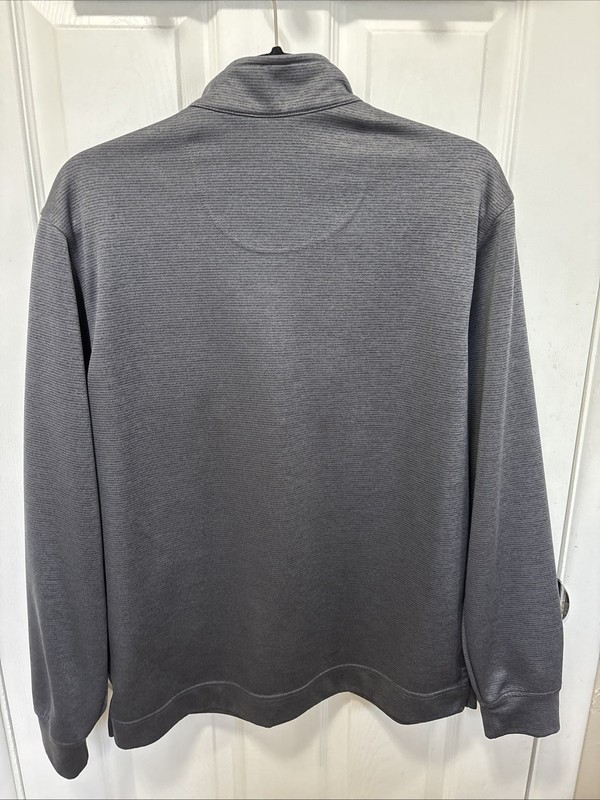 Bolle Pullover Men’s Size M Gray Quarter Zip Polyester Zipper Pocket gallery