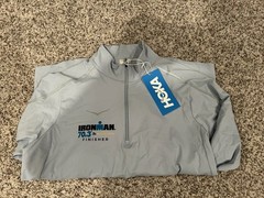 Ironman 70.3 Musselman HOKA Quarterzip Medium Blue