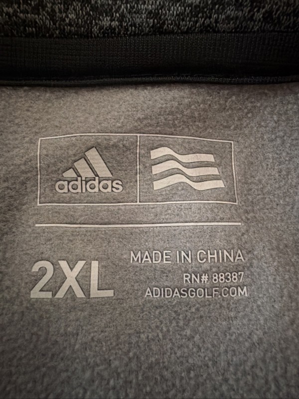 Adidas Qtr Zip Heineken Pullover 2XL Gray Fleece Lined NSC Soccer Nashville Tn gallery