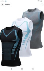 Men’s Athletic Tank top Sport Shirt 3 Shirts 3XL