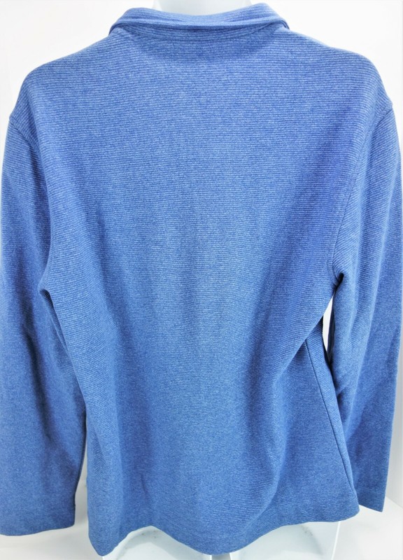 2XL Van Heusen Never Tuck True Navy Blue Otto Pull Over 1/4 Zip gallery