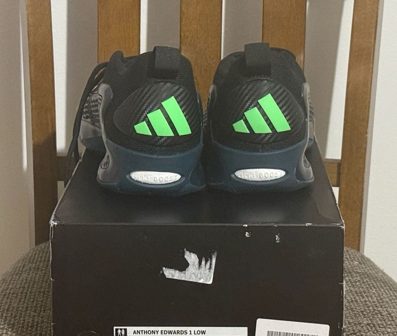 Adidas Anthony Edwards 1 Low Basketball Shoes Size 9 gallery