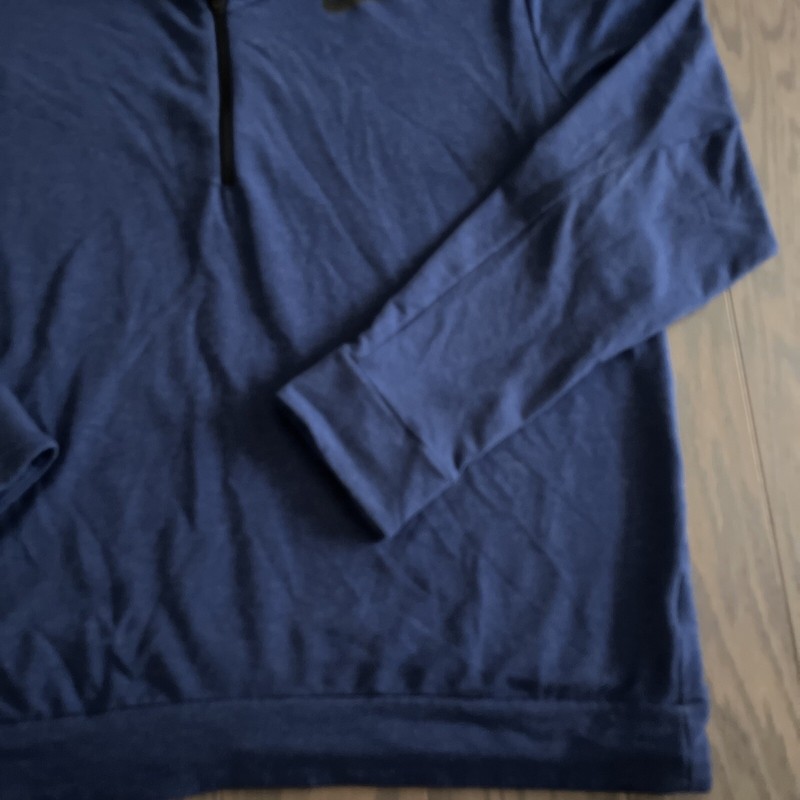 Nike 1/2 Zip Training Pullover Top Shirt Sweatshirt Mens 2XL XXL Blue 885412-429 gallery
