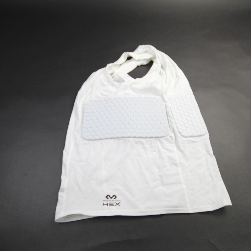 McDavid Padded Compression Top Men's White New without Tags XL gallery