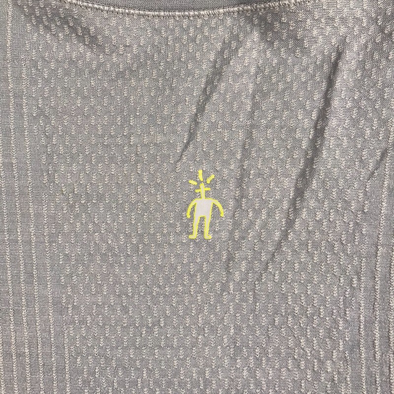 Smartwool Intraknit Thermal Merino Base Layer Crew Shirt Mens L Gray Wool LS gallery