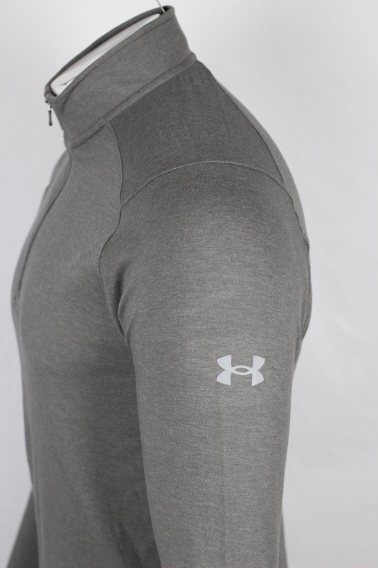 Under Armour Men's Pullover All Day 1/4 Zip Lightweight S Small Gray UM8614 187H gallery