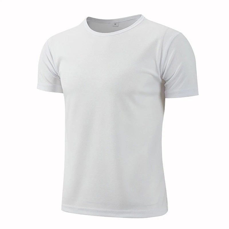Mens Quick Dry Gym Workout T Shirt Athletic Running Fitness Breathable Tee Pack gallery