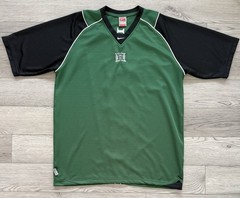 Nike Fit UH Hawaii Warriors Football Jersey Shirt Men’s Sz Large Green Black