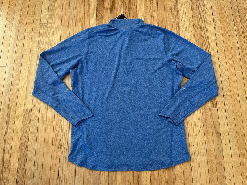 Nike Dri-Fit 1/4 Zip Element Running Pullover Mens L Blue NWT Fitness gallery