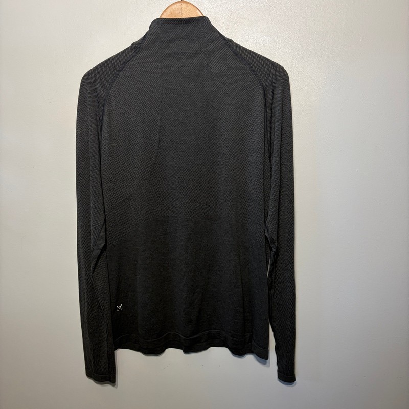 Lululemon Pullover Metal Vent Tech 1/4 Zip Athleisure Athletic Graphite Gray L gallery