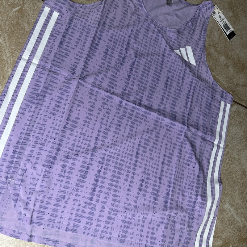 Adidas 2025 Pro Elite Team Distance Singlet Promo Singlet Men's Size Medium New gallery