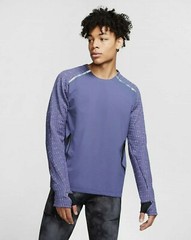 Nike Tech Pack Running Hybrid Kimono Repel Long Sleeve Shirt SZ Small BV5683-557
