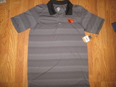 Mens OREGON STATE BEAVERS athletic collared golf polo shirt M md Med NWT