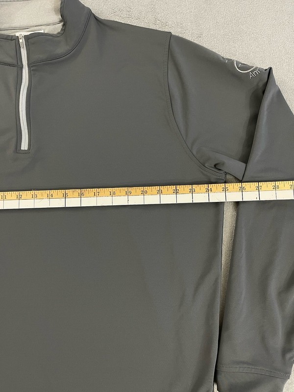 Peter Millar Mens Iron Perth Performance Stretch 1/4 Zip XL TLF Annapolis Logo gallery
