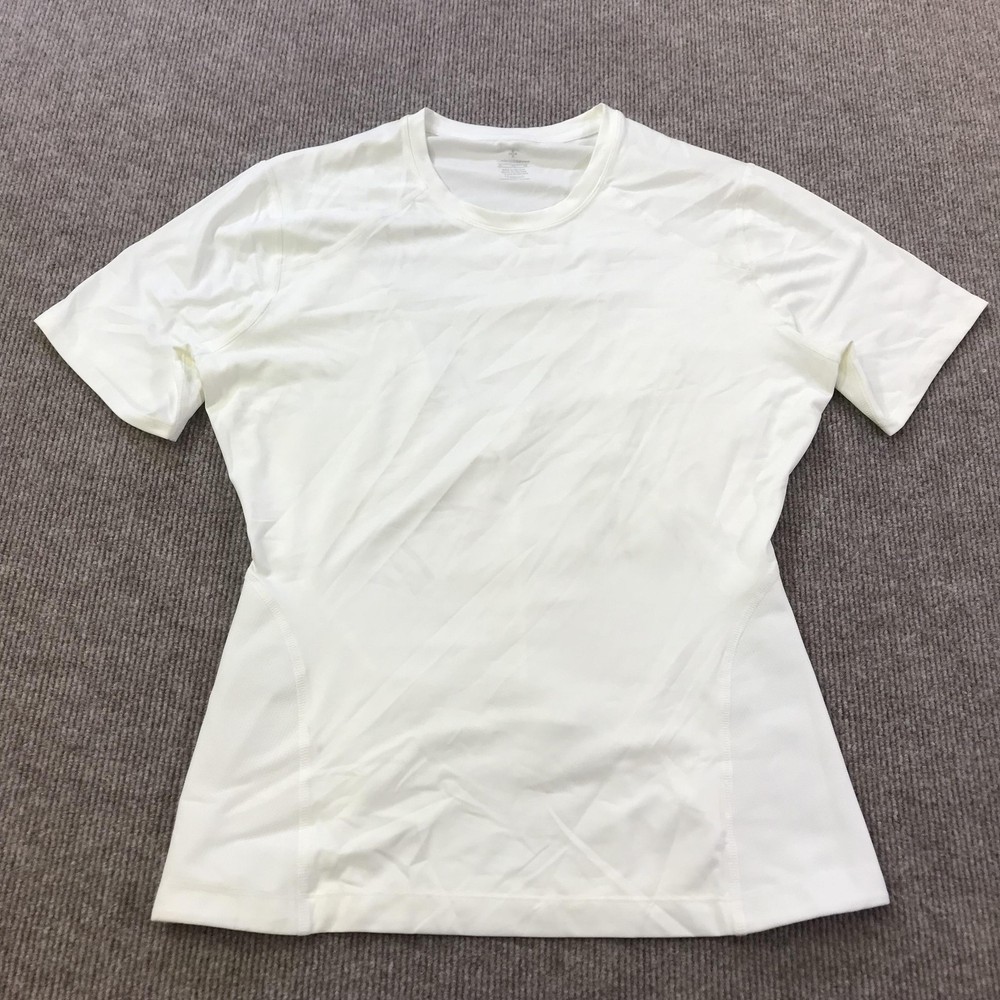 Tommie Copper Shirt Mens XL White Compression Copper Znergy Lower Back Support