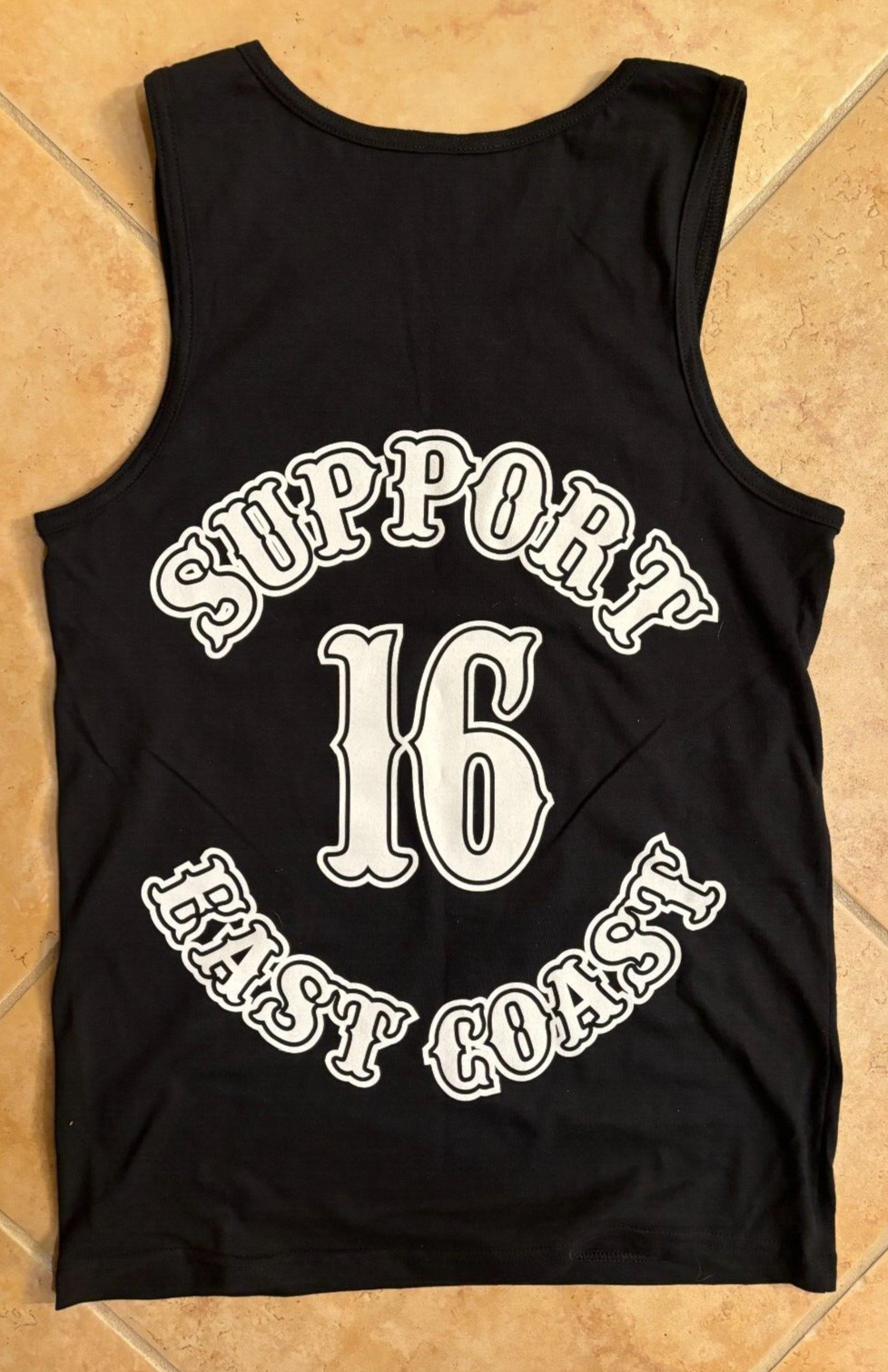 SUPPORT 16 PAGAN'S MC MOTORCYCLE CLUB EAST COAST 16 TANK TOP 3XL gallery