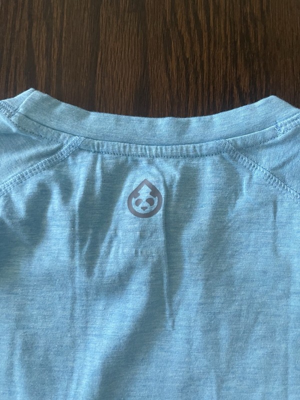 Tasc Performance Bamboo Tech T-Shirt Trump Logo Blue Mens L gallery
