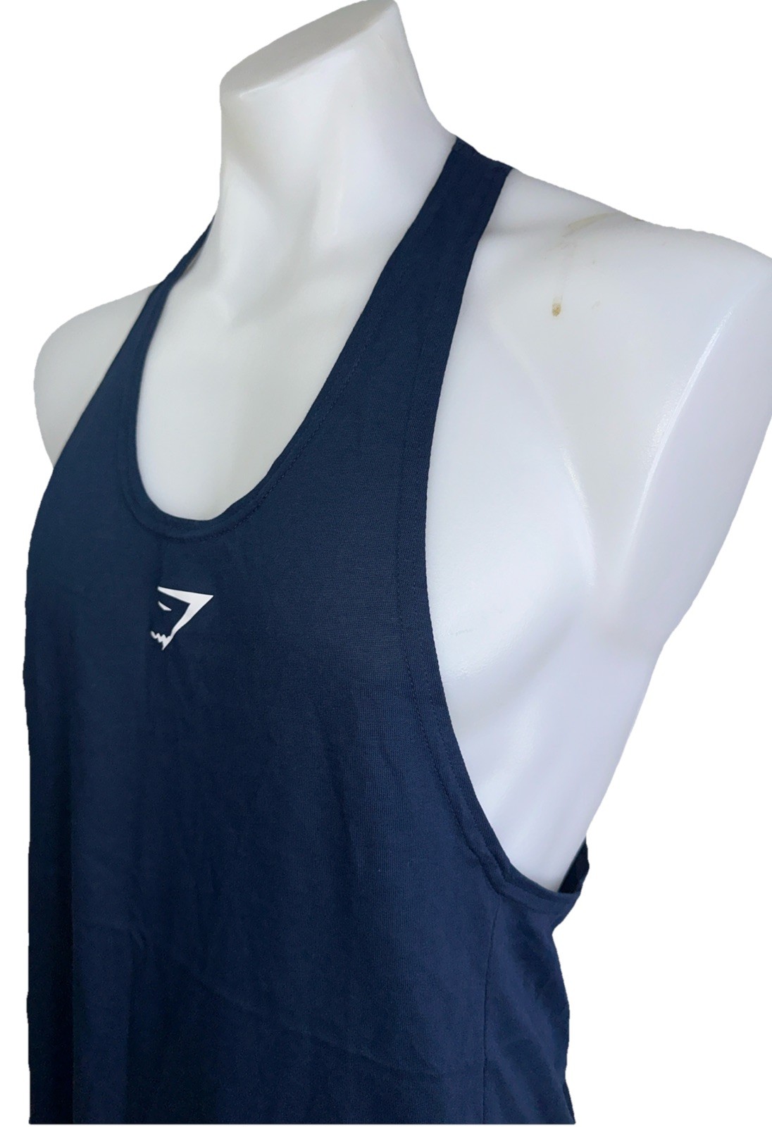 Gymshark Men’s React Stringer Slim Fit Rank Top Size Large gallery