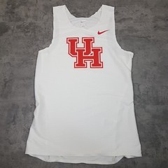 NIKE Pro Elite Running Singlet University Of Houston Mens XL Made In Usa