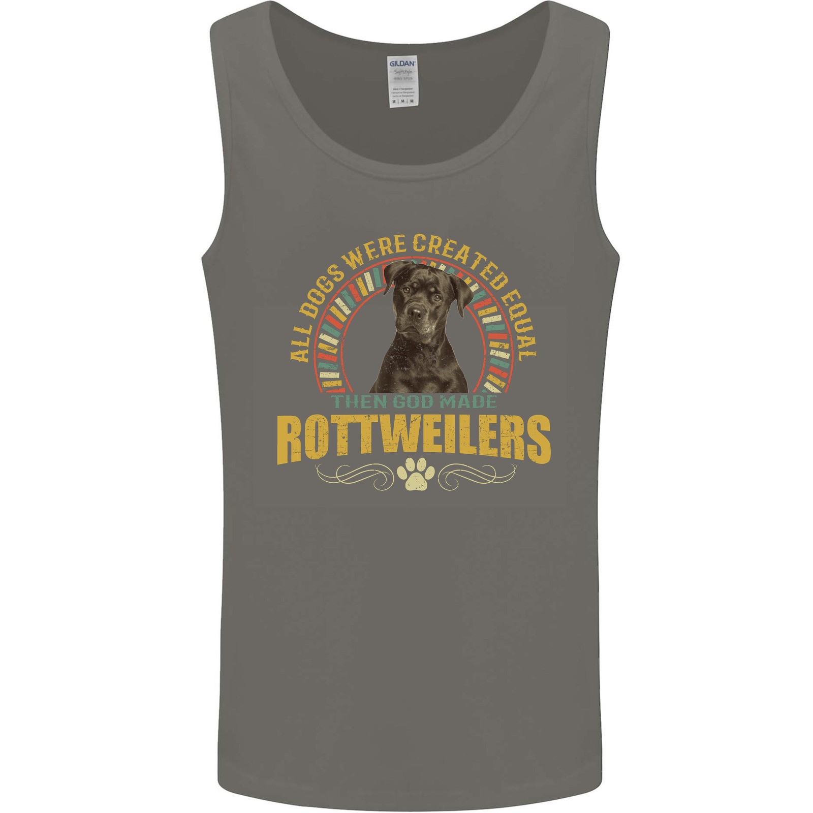 A Rottweiler Dog Mens Vest Tank Top gallery
