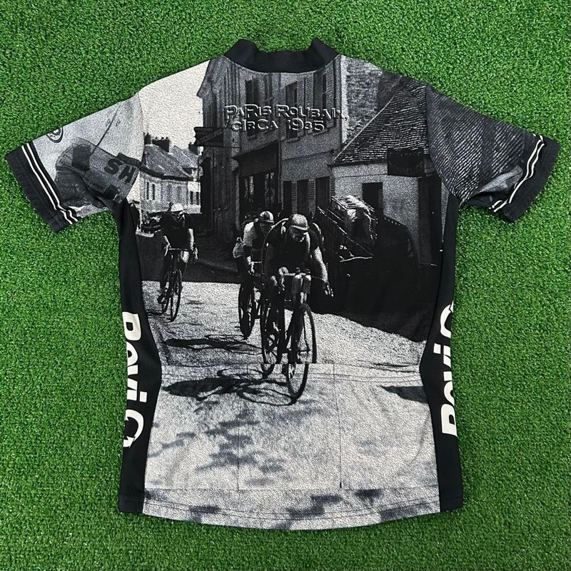 Vintage Revi Cycling Jersey Alfred Hamerlinck Paris Roubaix Circa 1935 Size M gallery