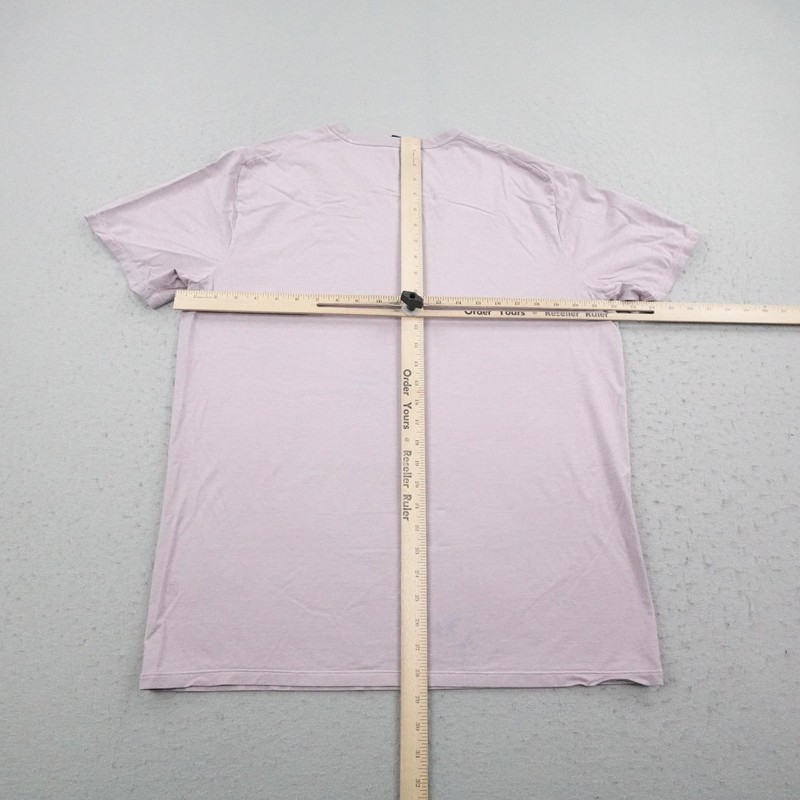 Lululemon Shirt Mens Large Lavender Purple Evolution Performance Athletic Gym gallery