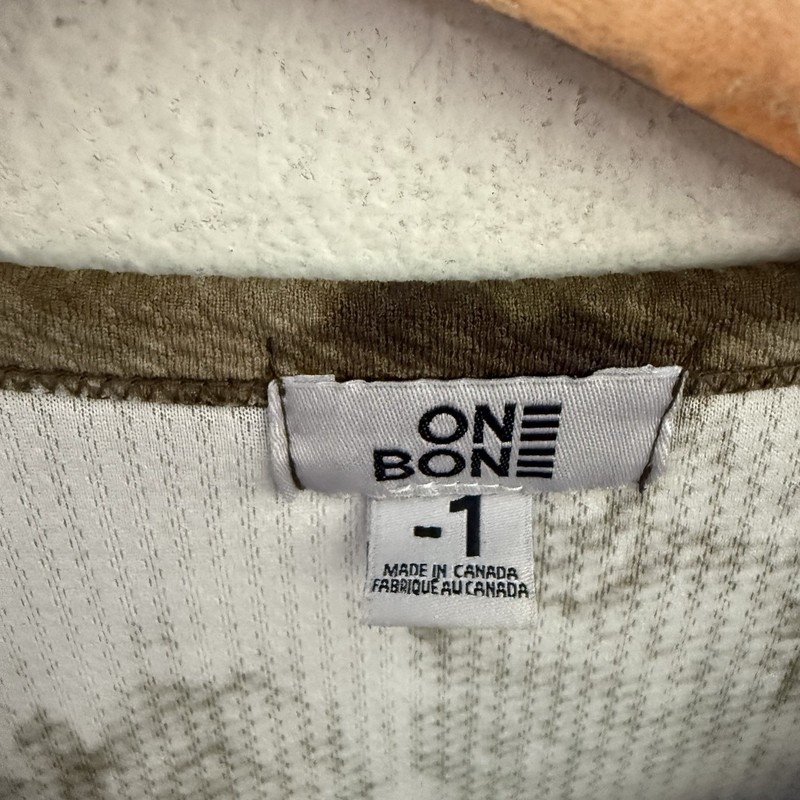 One Bone Bullet Tee Wrinkle Free Waffle T-Shirt Green Woodland Men’s -1 (Large) gallery