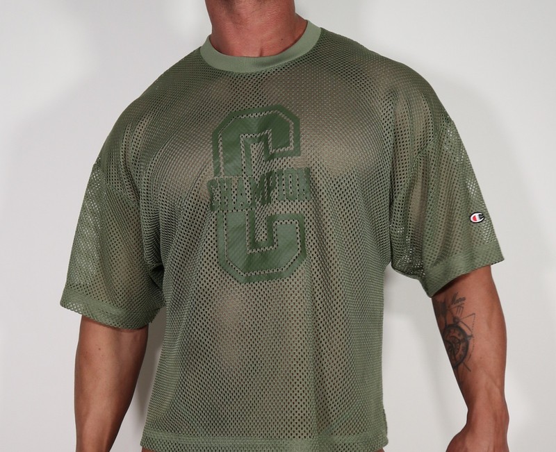 GREEN MESH SHIRT SIZE MEDIUM gallery